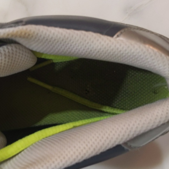 Nike Rare Dunk Mid Grey and neon green Youth size 6 - Picture 6 of 9